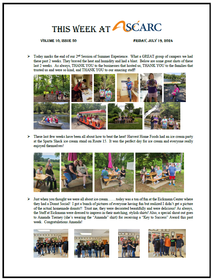 This Week at SCARC - 07/19/24